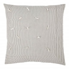 Finlay Ecru & Ink Striped 60 x 60 Cushion Cover