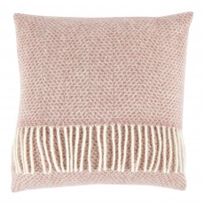Pure New Wool 40 x 40 Dusky Pink Cushion With Interior