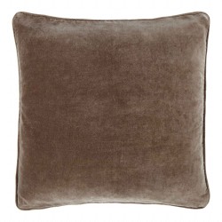 Longchamp Beige Velvet 60 x 60 Cushion Cover